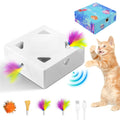 Migipaws Migibox 3-in-1 Auto Interactive Cat Toy - Case of 12 (Wholesale Pack)